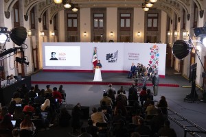 En el sexenio se construirán 2 mil 400 km de trenes de pasajeros con una inversión de 750 mil MDP; en 2027 se dará banderazo al AIFA-Pachuca y CDMX-Querétaro: Claudia Sheinbaum