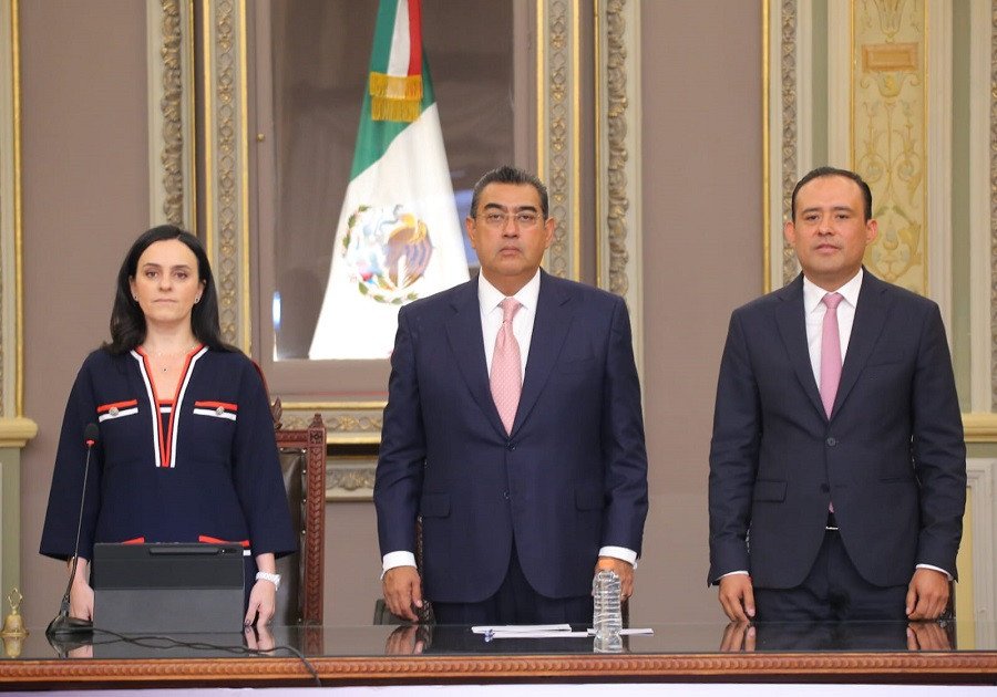 En Puebla las decisiones las toman los poblanos: Sergio Salom&oacute;n