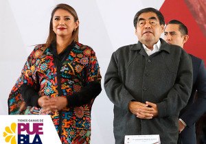 Asiste MBH al Primer Informe de Gobierno de la presidenta municipal de Huejotzingo