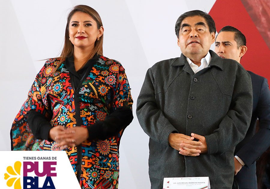Asiste MBH al Primer Informe de Gobierno de la presidenta municipal de Huejotzingo