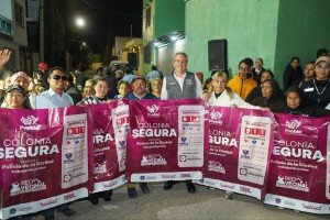 Lleva Pepe Chedraui tecnología LED a la colonia Santa Lucía con Puebla Brilla