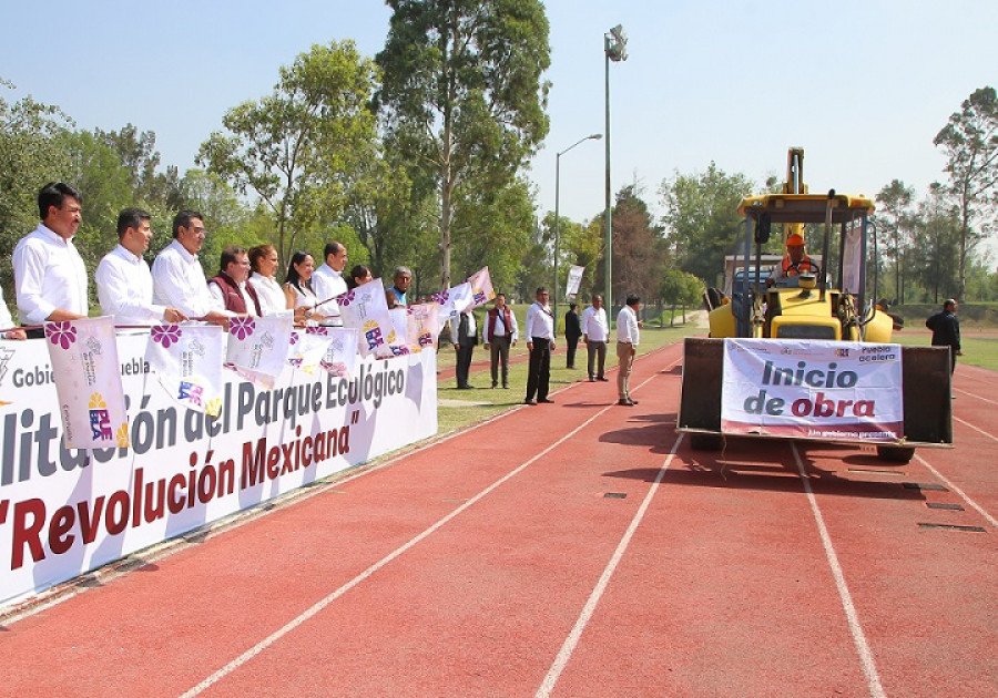Con rehabilitación del Parque Ecológico, gobierno estatal cuida patrimonio de poblanos: Sergio Salomón