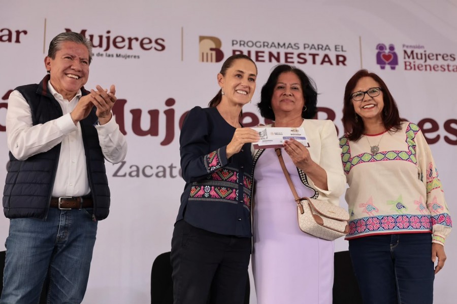 La Pensión Mujeres Bienestar no es una dádiva, es un derecho: Claudia Sheinbaum