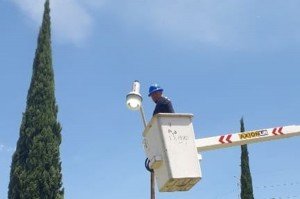 Instruye Tonantzin Fernández fortalecer el mantenimiento del alumbrado público en San Pedro Cholula