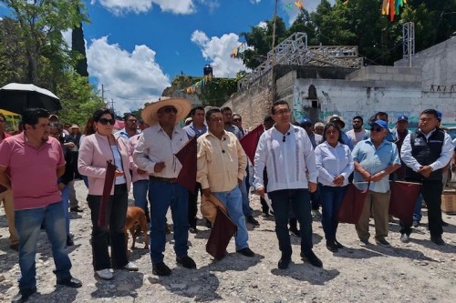 Refuerza diputado Pável Gaspar trabajo coordinado para acercar oportunidades y bienestar a la Mixteca poblana