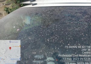 Piden usar cubrebocas por ca&iacute;da de ceniza en 16 municipios