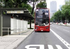 Metrobús ilustración 