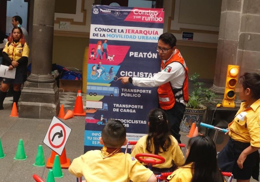 Concluye capacitación a infancias sobre seguridad vial