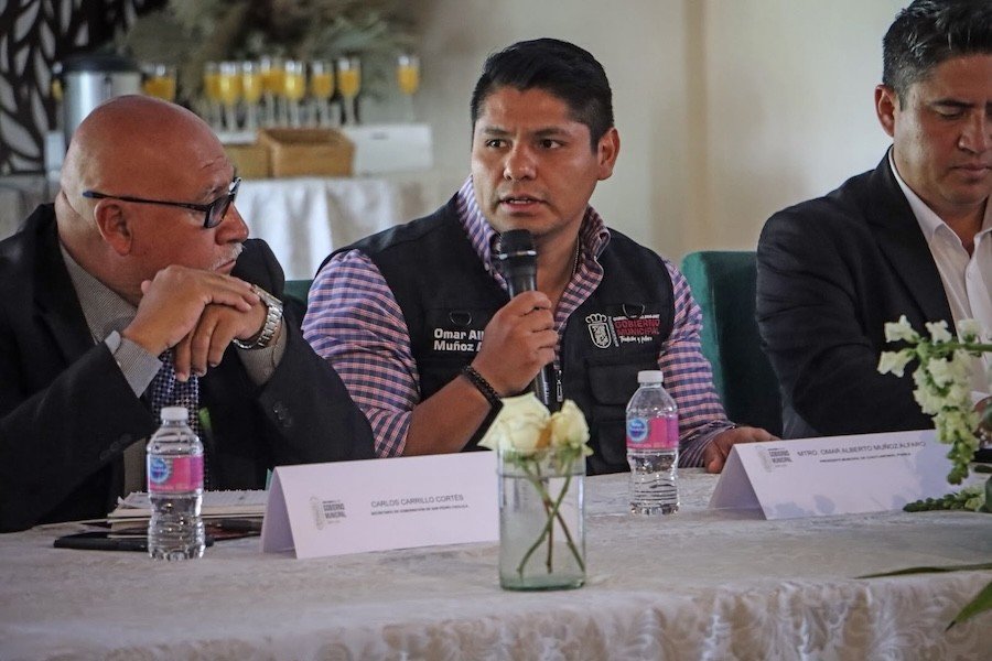 Fortalecen Cuautlancingo, Puebla, Coronango y San Pedro Cholula coordinaci&oacute;n en materia de seguridad