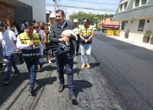 Gobernador supervisa la rehabilitaci&oacute;n de la Avenida 20 Sur; registra 72 por ciento de avance