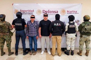 Trabajo coordinado permite detenci&oacute;n de dos presuntos integrantes del &ldquo;CJNG&rdquo;