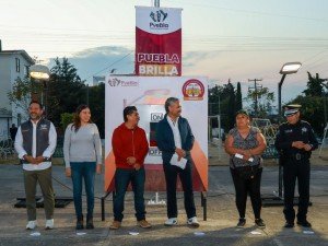 Beneficia Pepe Chedraui a más de 8 mil habitantes con modernización de alumbrado público en La Victoria y San Miguel Mayorazgo