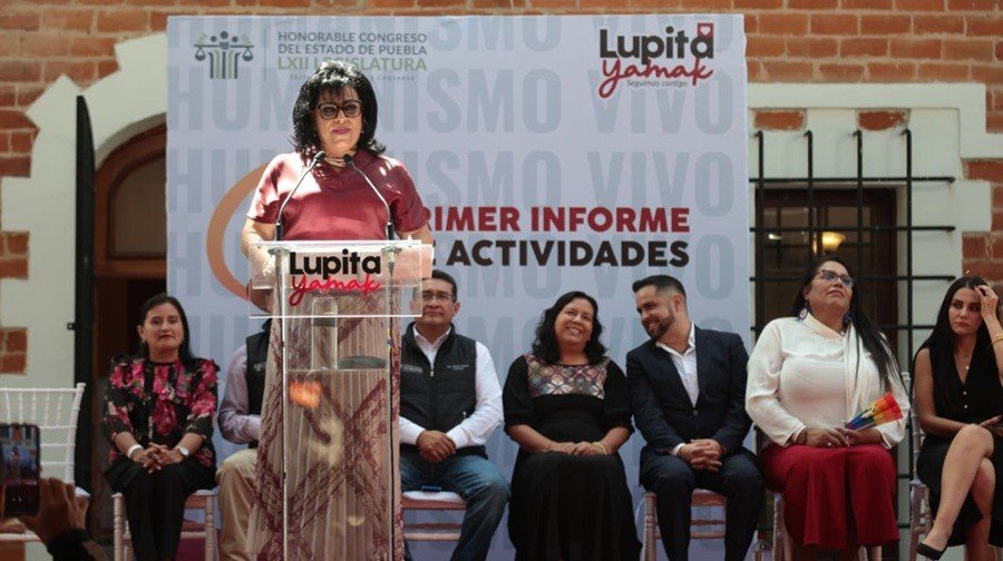 Reitero mi disposición para seguir trabajando por el bienestar de las personas: Guadalupe Yamak en Primer Informe de Actividades