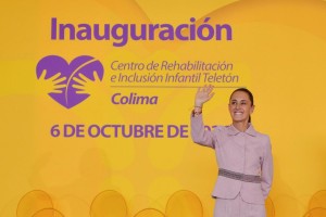 Inaugura Sheinbaum nuevo CRIT de Telet&oacute;n en Colima