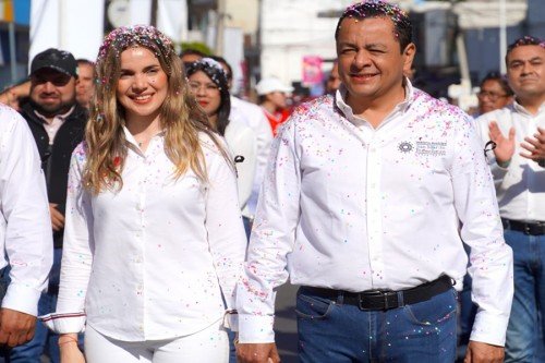 En Texmelucan participaron 12 mil personas en el desfile conmemorativo a la Revoluci&oacute;n Mexicana