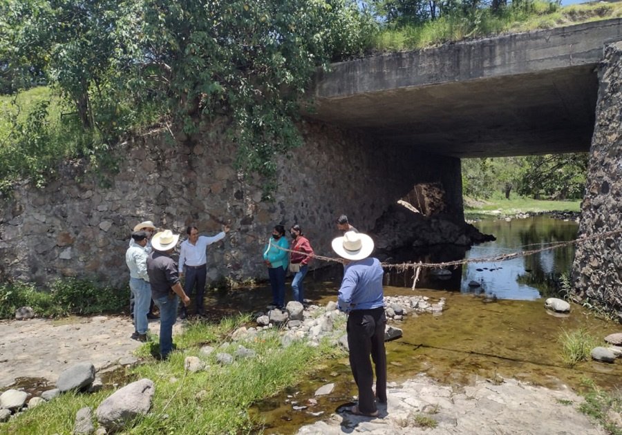 Infraestructura repara puente en Tlapanal&aacute;