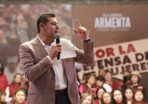 Cobarde ataque de Germán Martínez es por exigir austeridad a ministros, afirma Armenta