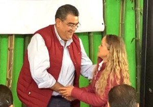 Respaldan partidos a Sergio Salomón como gobernador de Puebla
