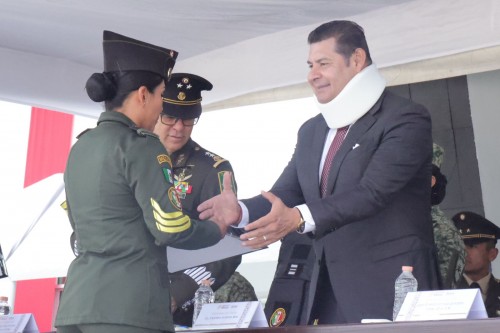 Por el bienestar de Puebla y la seguridad, gobierno estatal refrenda alianza con la Guardia Nacional