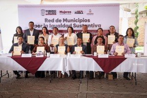 Cuautlancingo firma convenio con la Secretar&iacute;a de las Mujeres