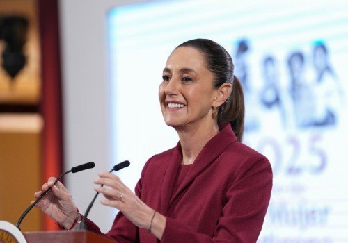 Cimbra Sheinbaum a Washington