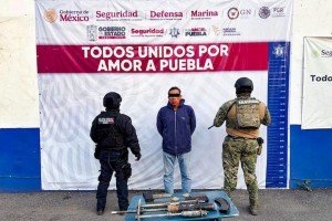 SSP, SEMAR y PEMEX detienen a hombre por extracción de hidrocarburo