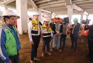 Con mano de obra comprometida con Puebla, Universidad del Deporte avanza 65 por ciento
