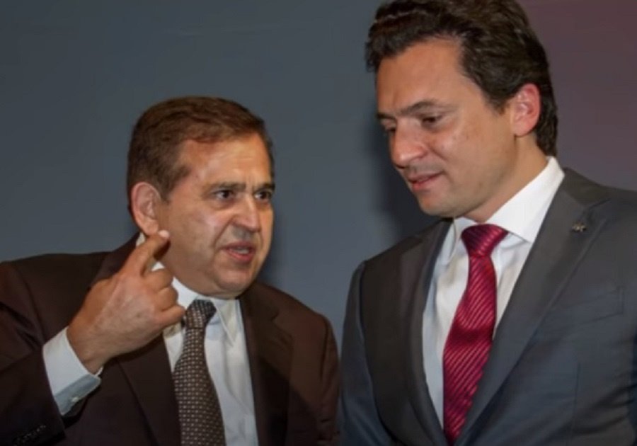 Alonso Ancira y Emilio Lozoya