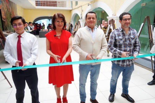 Gobierno de Texmelucan y UTH fortalecen la cultura con exposición artística estudiantil