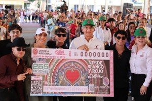 Lotería Nacional lleva a Nuevo Laredo el Sorteo "México con M de Migrante"