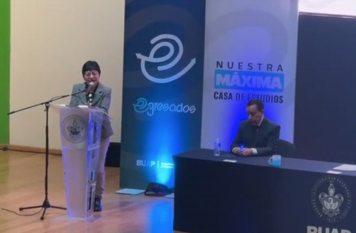 Presenta rectora de la BUAP Plataforma de Egresados