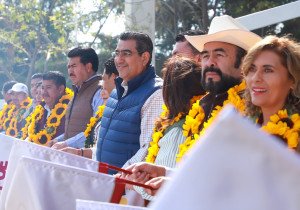 En Tepeaca, gobierno estatal favorece desarrollo y bienestar social
