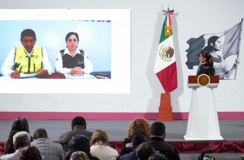 Desde Oaxaca, Claudia Sheinbaum lidera respuesta ante huracán Erick