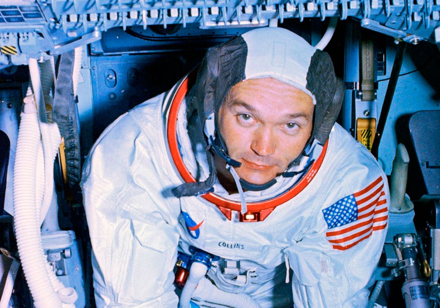Falleció el astronauta estadounidense Michael Collins