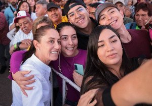 Claudia Sheinbaum va por una 4T a favor de los derechos del pueblo de México