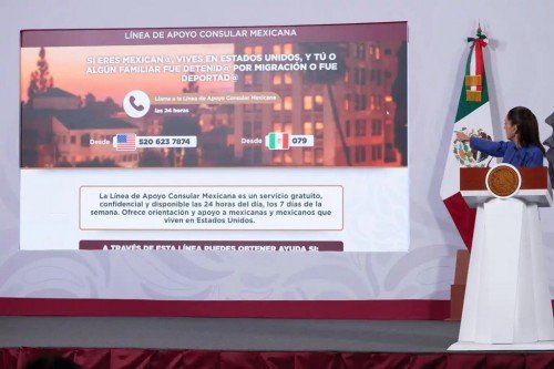 Sheinbaum: fortalecen consulados de M&eacute;xico en EU; invierten 31 MDP atenci&oacute;n