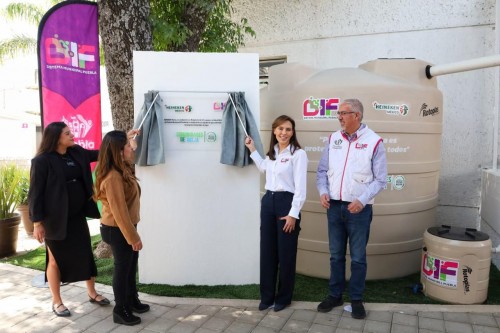 MariElise Budib hace sinergia con el sector privado e inaugura un colector pluvial en la UMI