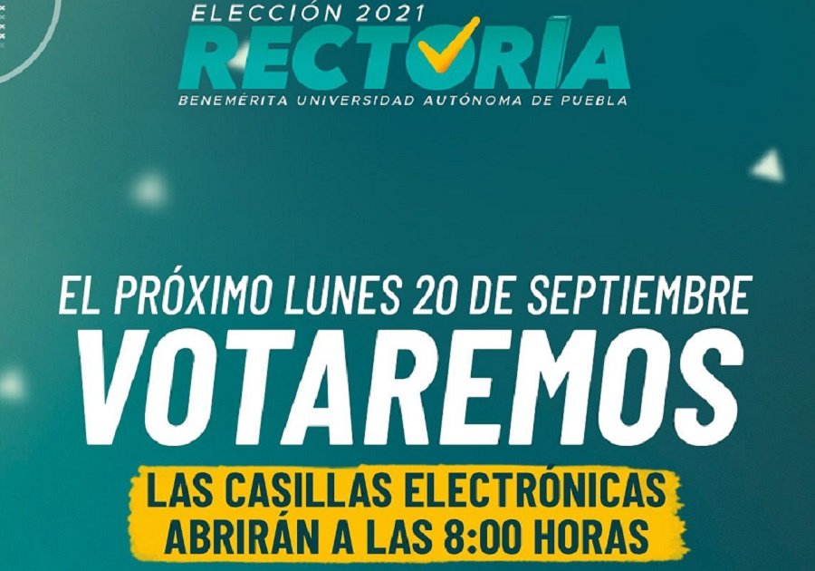 BUAP cartel elecciones 