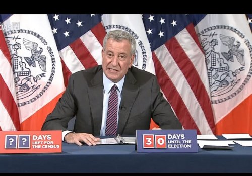 Bill de Blasio, alcalde de Nueva York