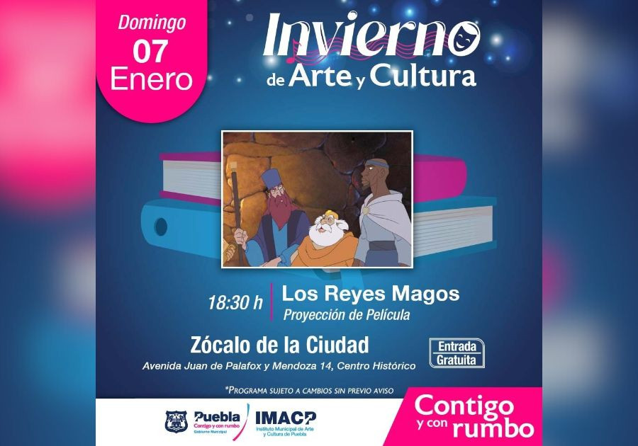 Invita Ayuntamiento de Puebla a disfrutar del arte y cultura al inicio de 2024