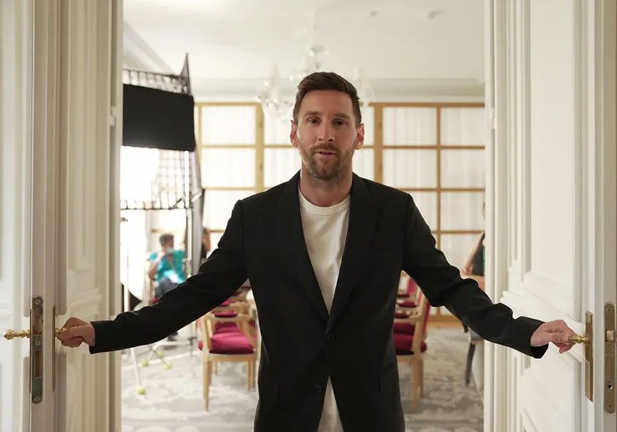 Lionel Messi debuta como actor