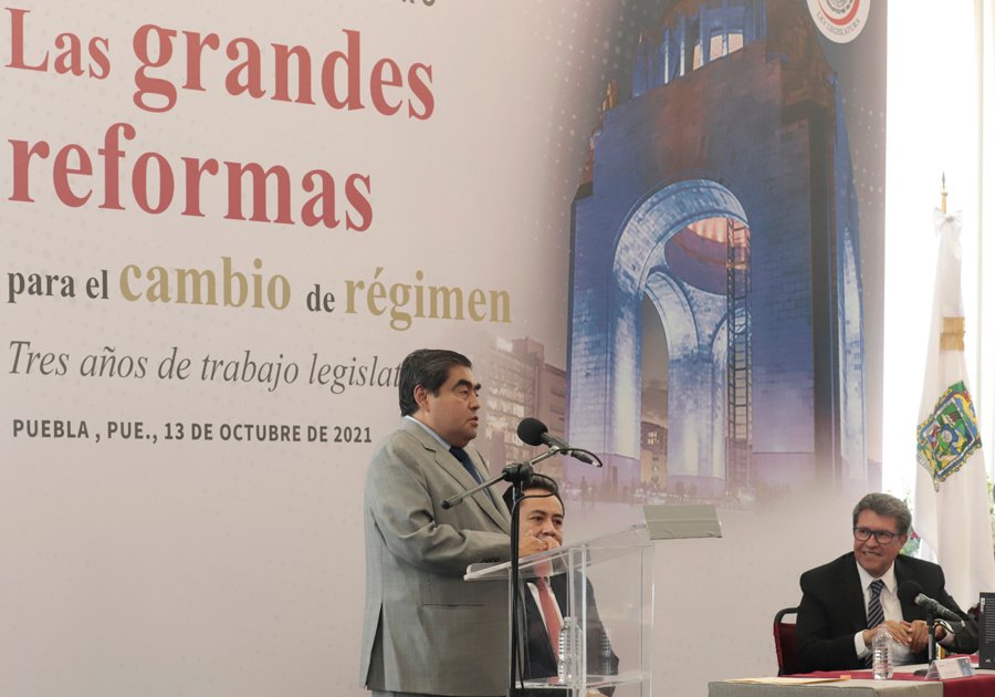 Sigue Puebla línea del gobierno de izquierda de López Obrador: MBH