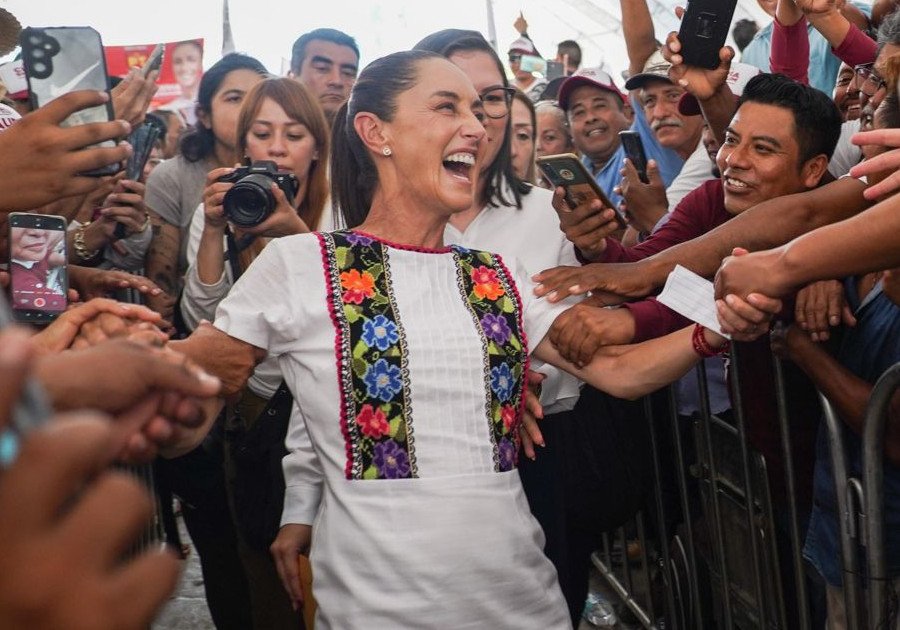 La oposici&oacute;n viene en &eacute;pocas de elecciones y luego se olvidan de los pueblos: Claudia Sheinbaum