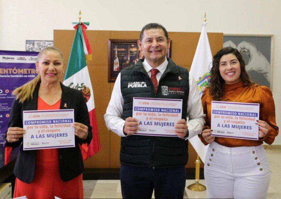 Gobierno de Puebla se suma al Compromiso Nacional para Defender a las Mujeres con Perspectiva de Paz y Confianza
