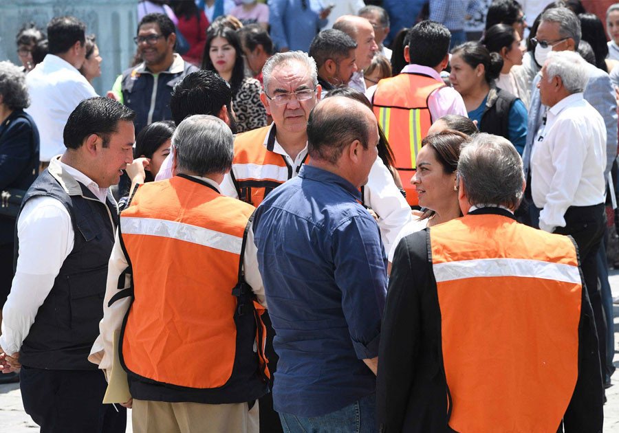 Durante Simulacro Nacional 2023, evacúa Salud más de 12 mil personas en Puebla