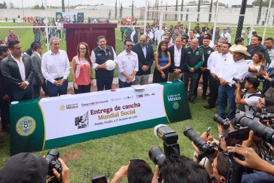 Consolidan gobierno federal y estatal, espacios deportivos como motor de bienestar