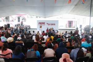 Destaca Pepe Chedraui resultados de su segundo año de gobierno en favor de las familias de San Miguel Canoa