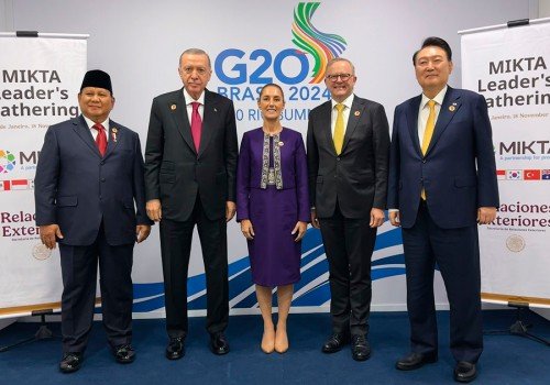 L&iacute;deres de MIKTA destacan compromisos en Cumbre del G20