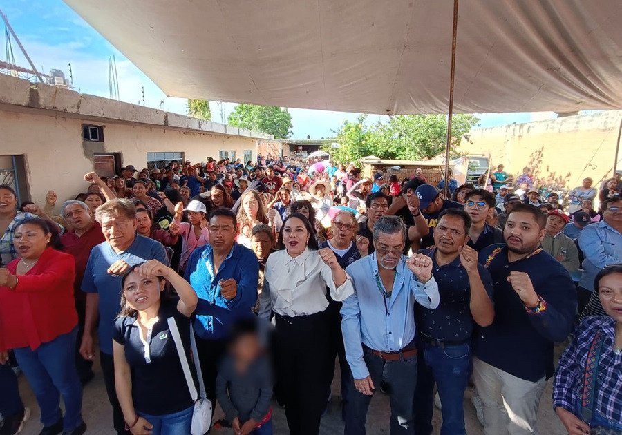 Cholultecas de Tepontla respaldan a Tonantzin Fernández como presidenta municipal electa