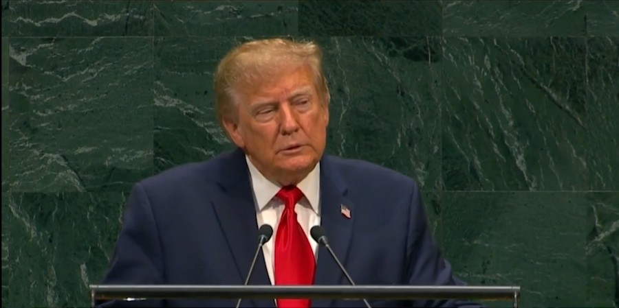 Trump destaca muy buena relación con México durante discurso ante la ONU